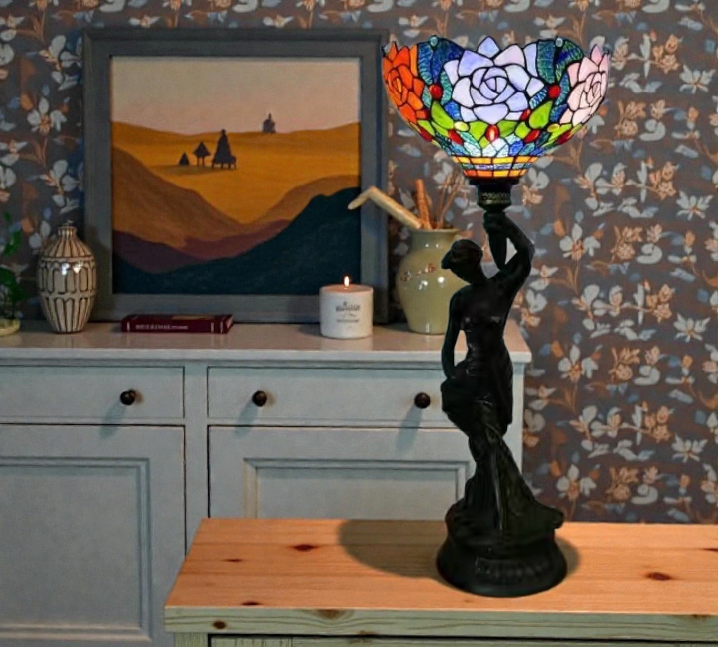 CDH 12" Tiffany Table Lamp (13102)