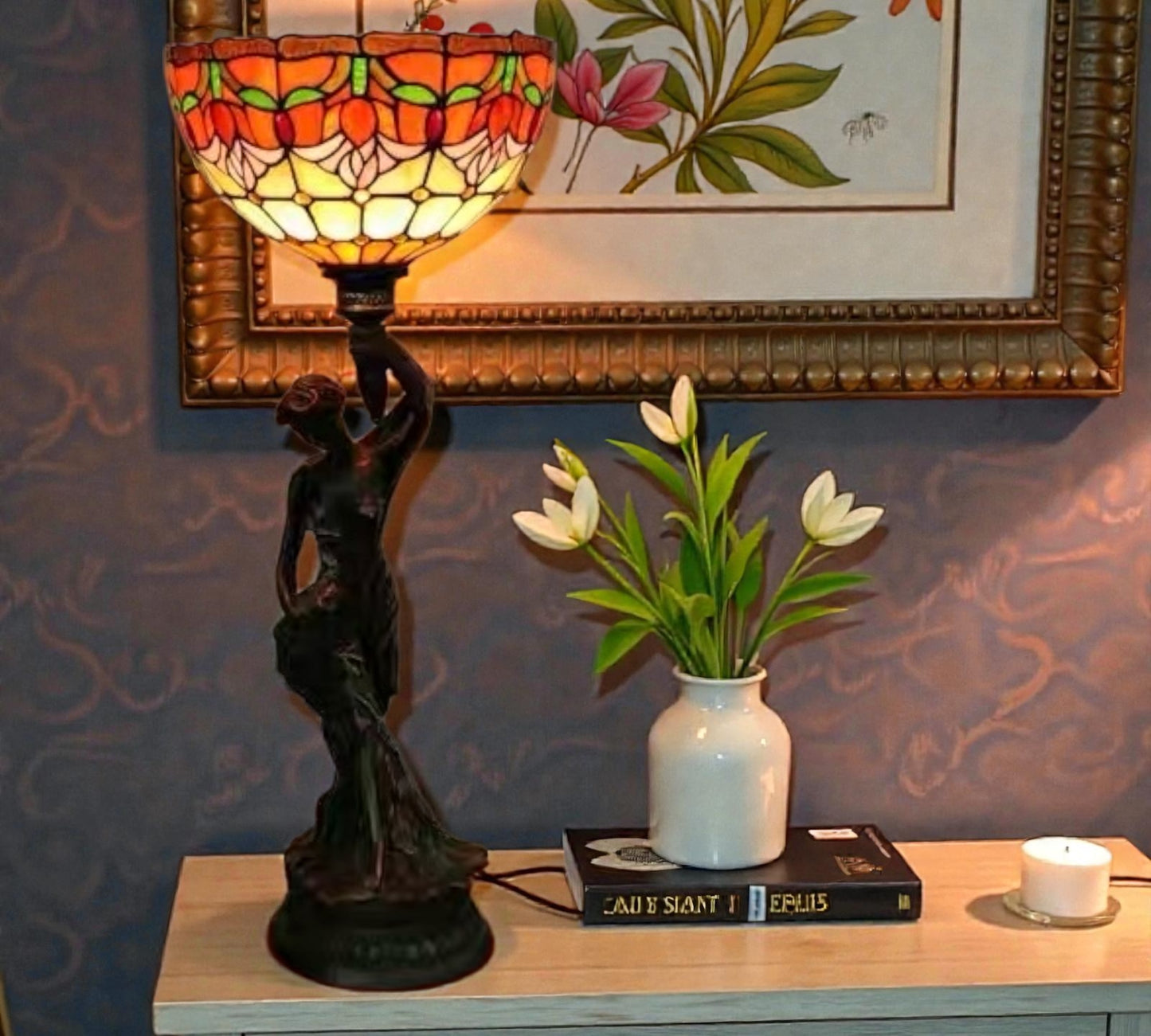 CDH 12" Tiffany Table Lamp (13104)