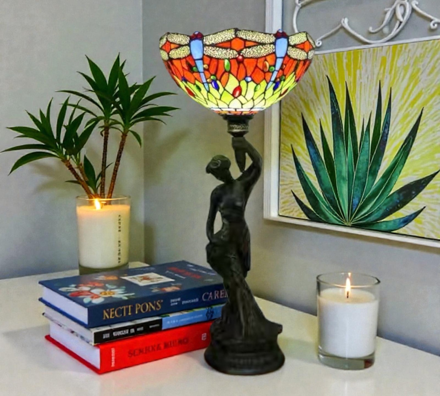 CDH 12" Tiffany Table Lamp (13107)