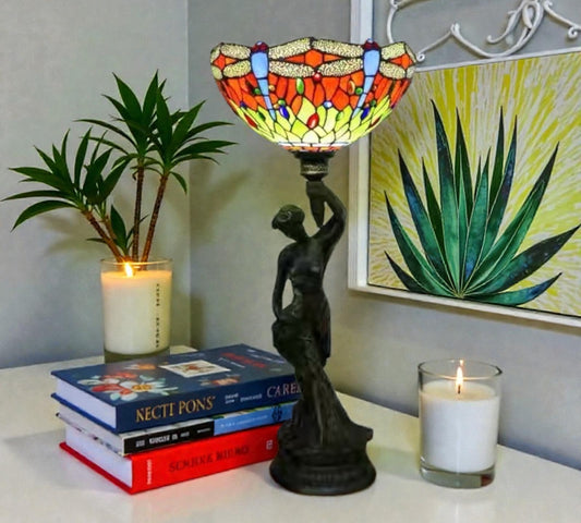 CDH 12" Tiffany Table Lamp (13107)