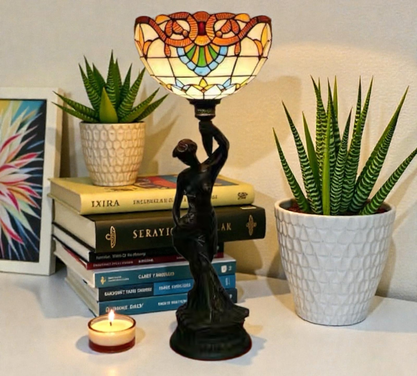 CDH 12" Tiffany Table Lamp (13100)