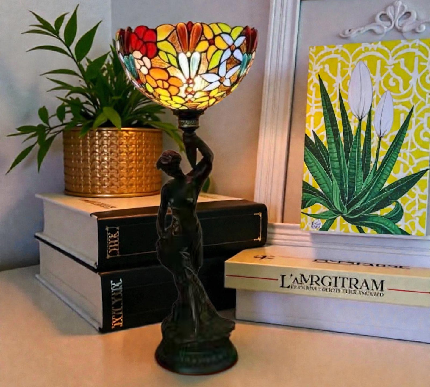 CDH 12" Tiffany Table Lamp (13101)