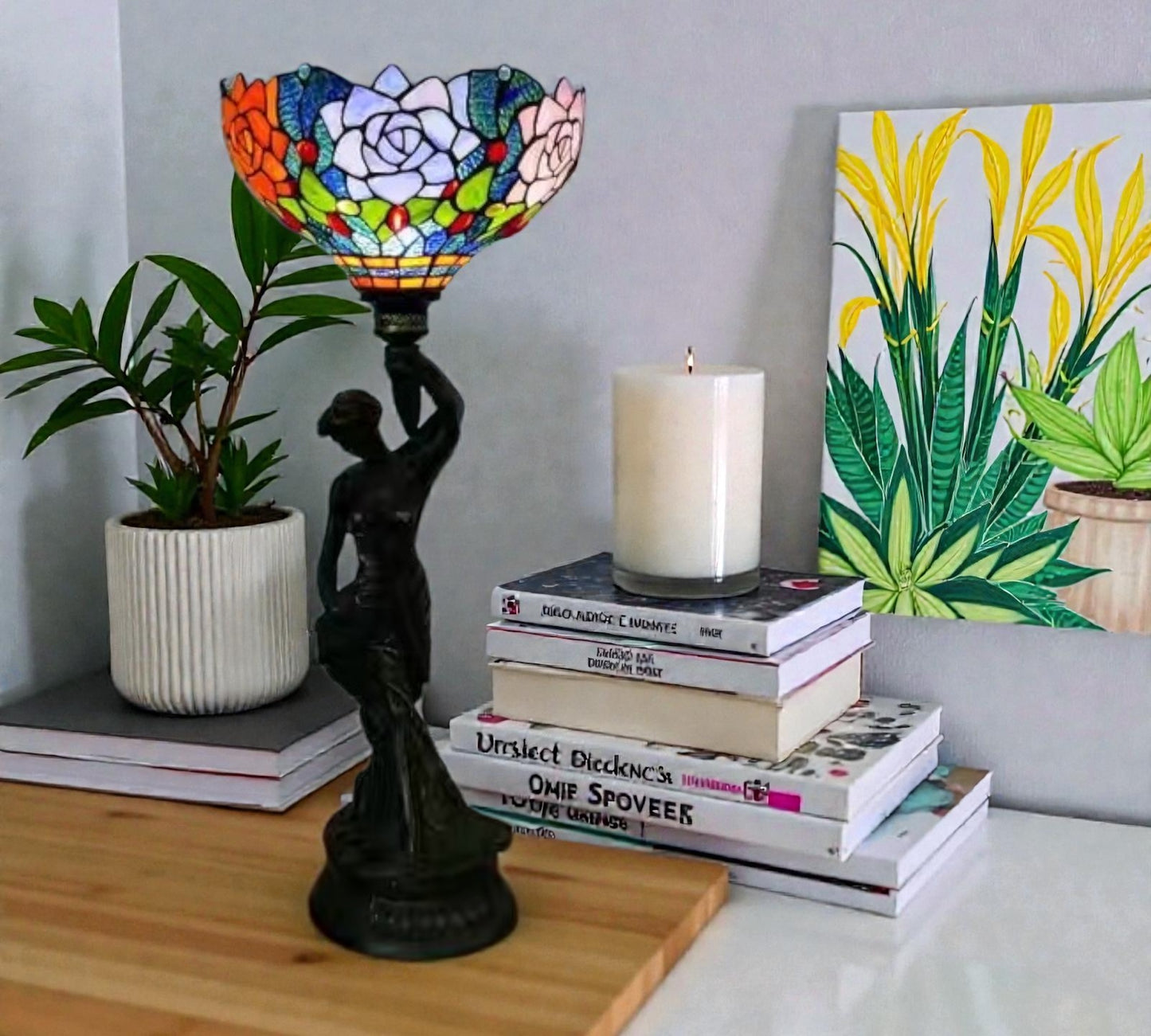 CDH 12" Tiffany Table Lamp (13102)