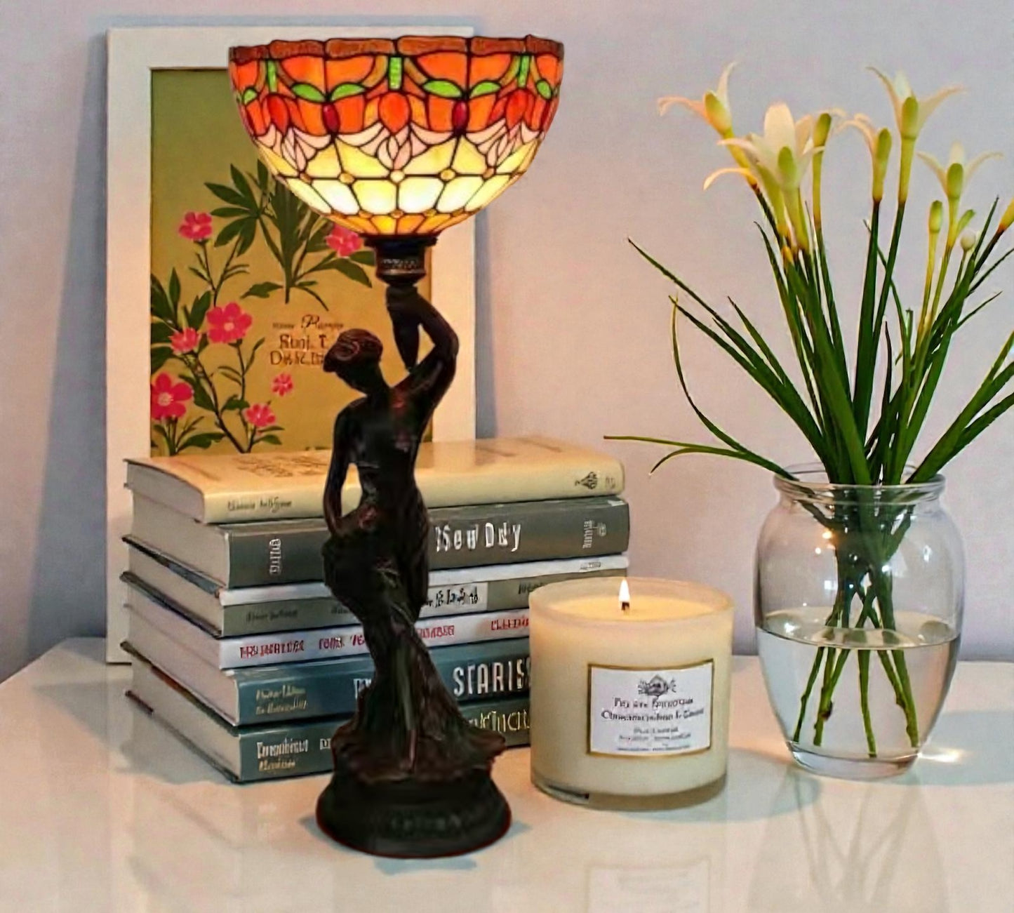 CDH 12" Tiffany Table Lamp (13104)