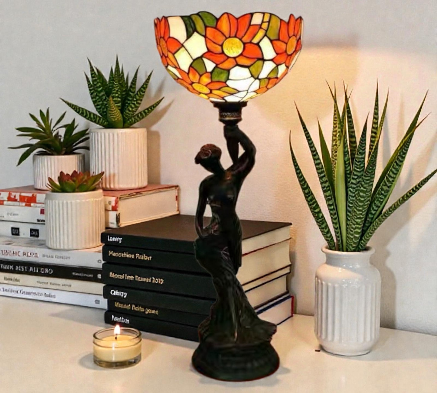 CDH 12" Tiffany Table Lamp (13105)