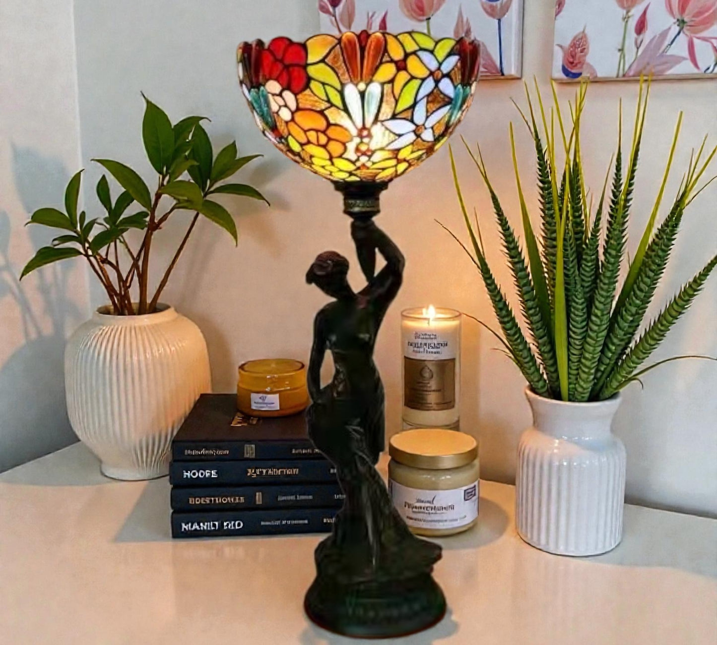 CDH 12" Tiffany Table Lamp (13101)