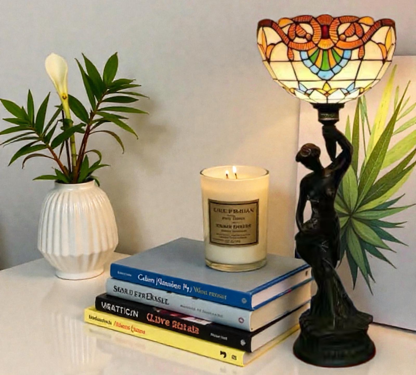 CDH 12" Tiffany Table Lamp (13100)