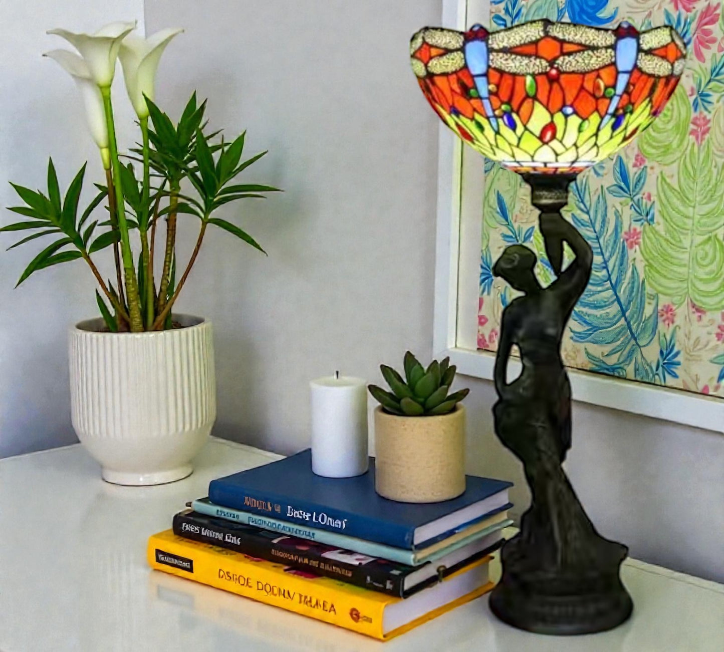 CDH 12" Tiffany Table Lamp (13107)