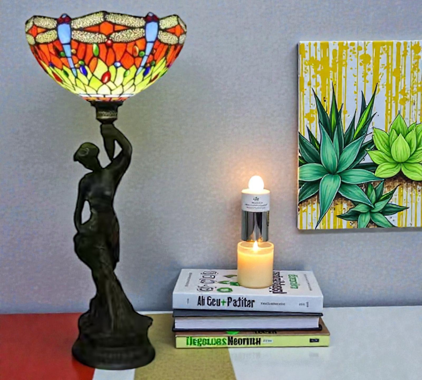 CDH 12" Tiffany Table Lamp (13107)