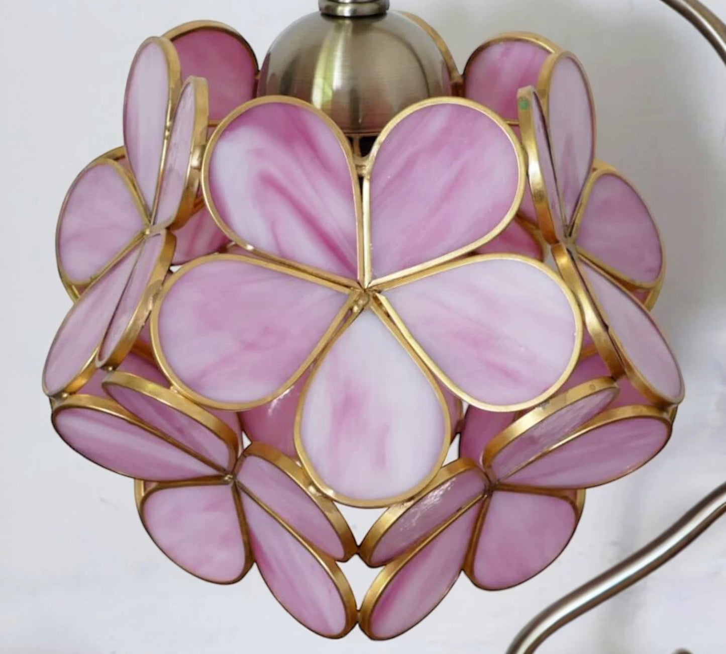 CDH Cherry Blossom Style Tiffany Table Lamp (12033A)