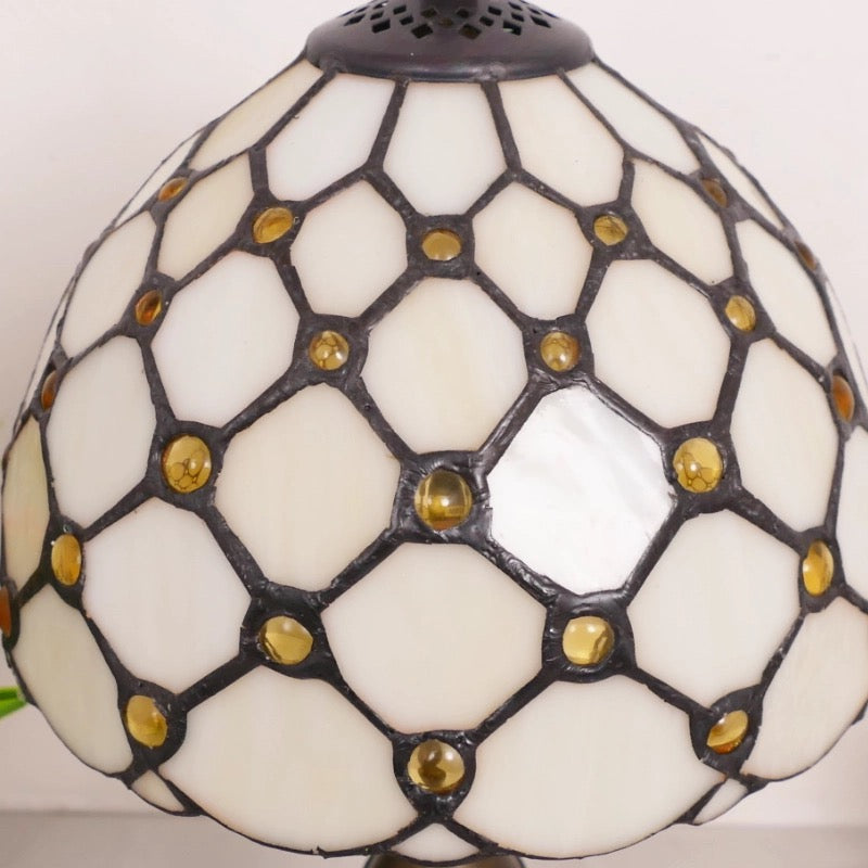 CDH 10" Tiffany Table Lamp with 20cm Shade (12021S)