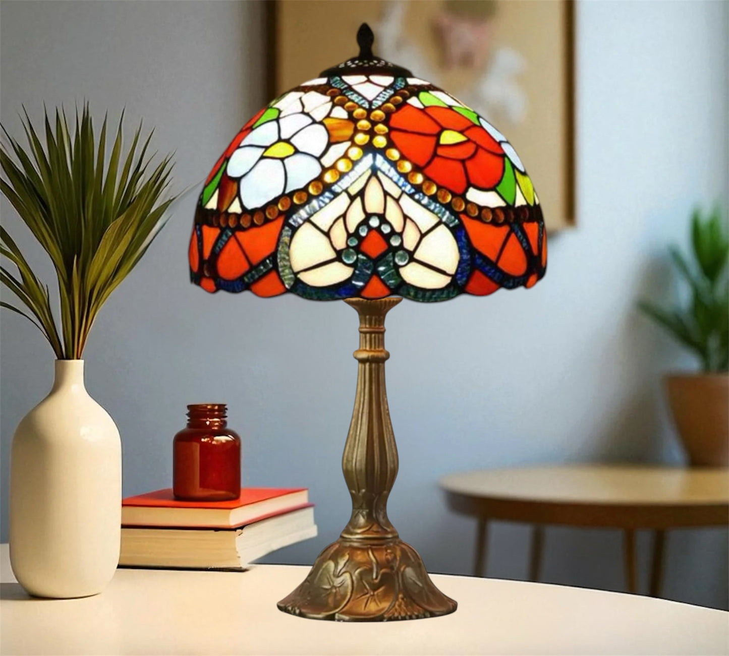 CDH 12" Tiffany Table Lamp (15030T)