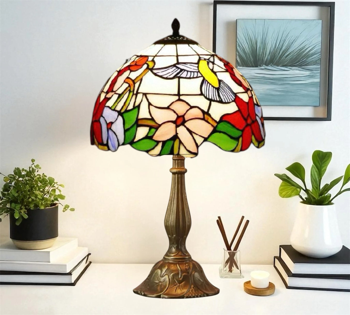 CDH 12" Tiffany Table Lamp (12720)