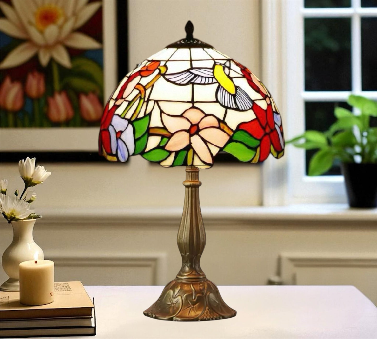 CDH 12" Tiffany Table Lamp (12720)