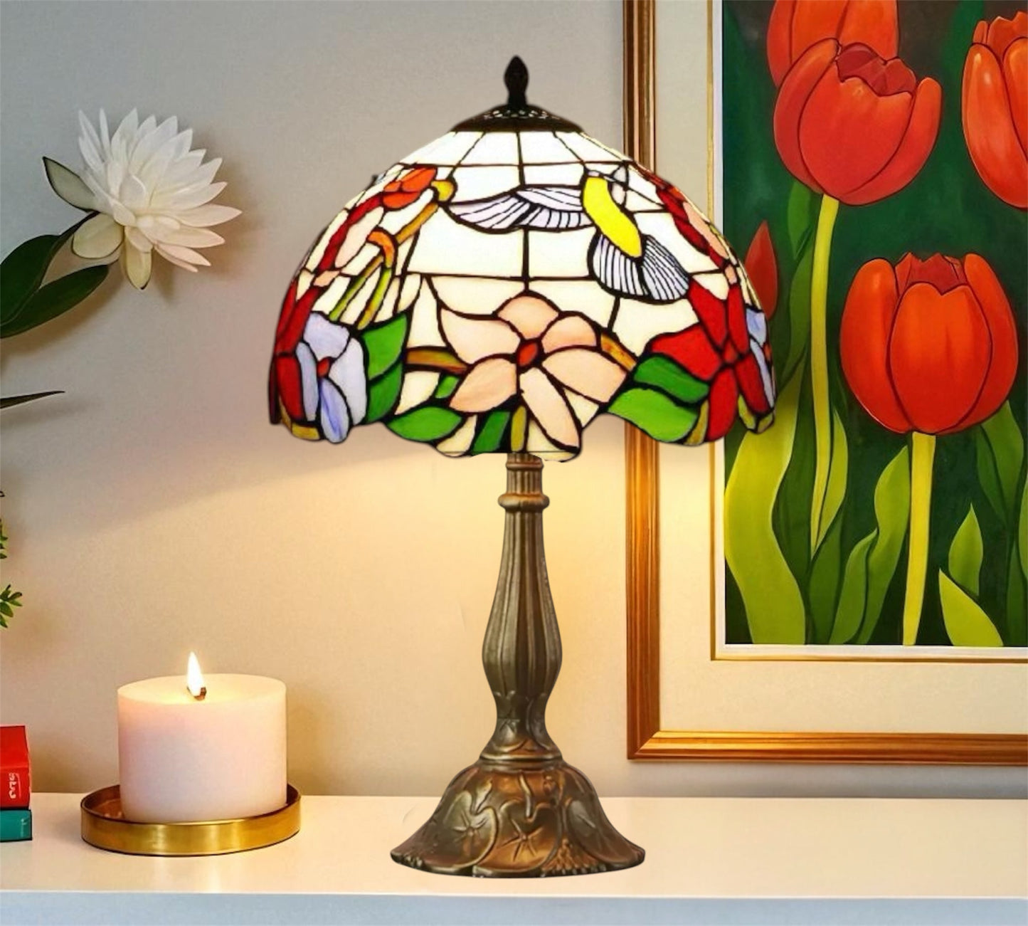 CDH 12" Tiffany Table Lamp (12720)