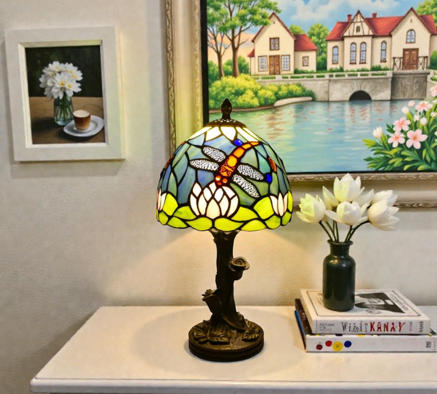 CDH 10" Tiffany Table Lamp with 20cm Shade (100165)