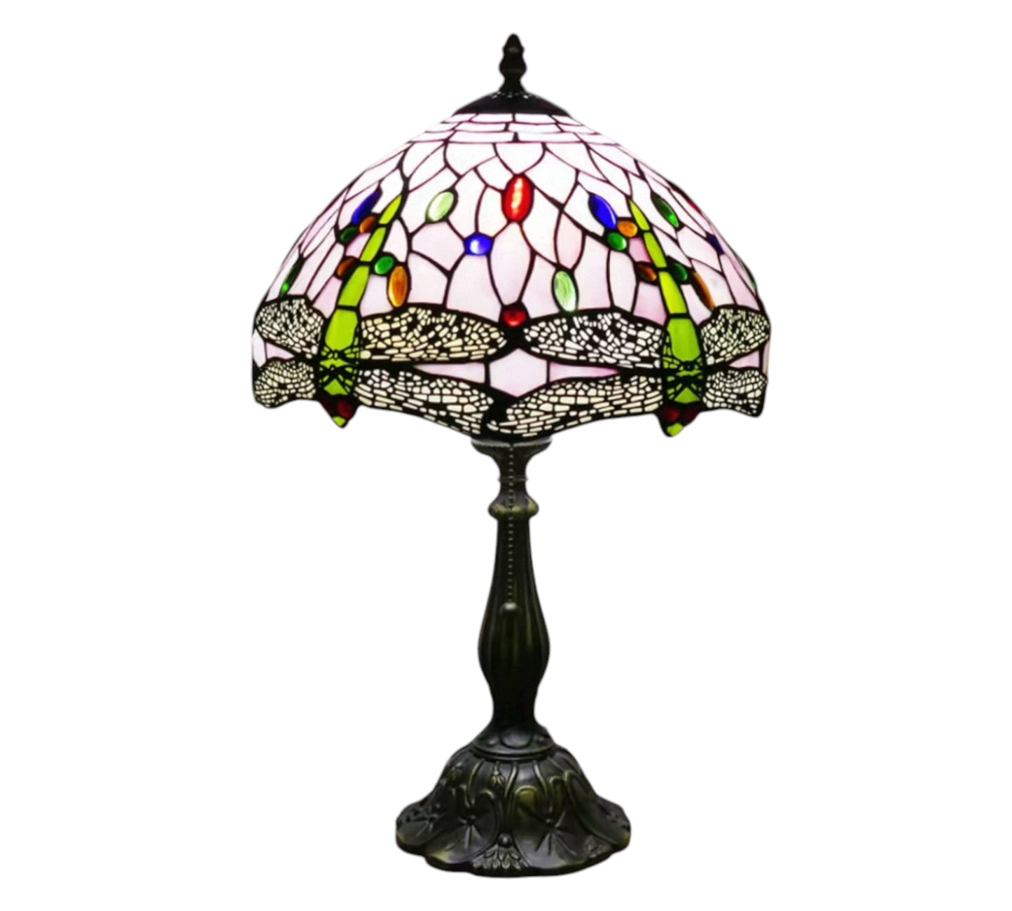 CDH 12" Tiffany Table Lamp (12062F)