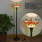 CDH Tiffany Torchiere Floor Lamp (12062H) 12" 30CM Shade