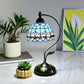 CDH Tiffany Table Lamp with 20cm Shade (12101M)