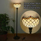 CDH Tiffany Torchiere Floor Lamp (12010H) 12" 30CM Shade