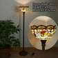 CDH Tiffany Torchiere Floor Lamp (15002TH) 12" 30CM Shade