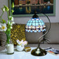 CDH Tiffany Table Lamp with 20cm Shade (12101M)