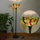 CDH Tiffany Torchiere Floor Lamp (15001ASH) 12" 30CM Shade