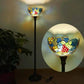 CDH Tiffany Torchiere Floor Lamp (16938TH) 12" 30CM Shade