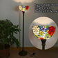 CDH Tiffany Torchiere Floor Lamp (15013TH) 12" 30CM Shade