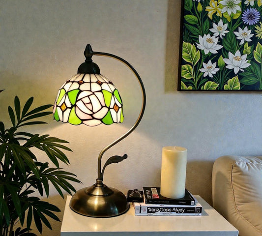 CDH Tiffany Table Lamp with 20cm Shade (11004M)