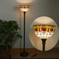 CDH Tiffany Torchiere Floor Lamp (12009TH) 12" 30CM Shade