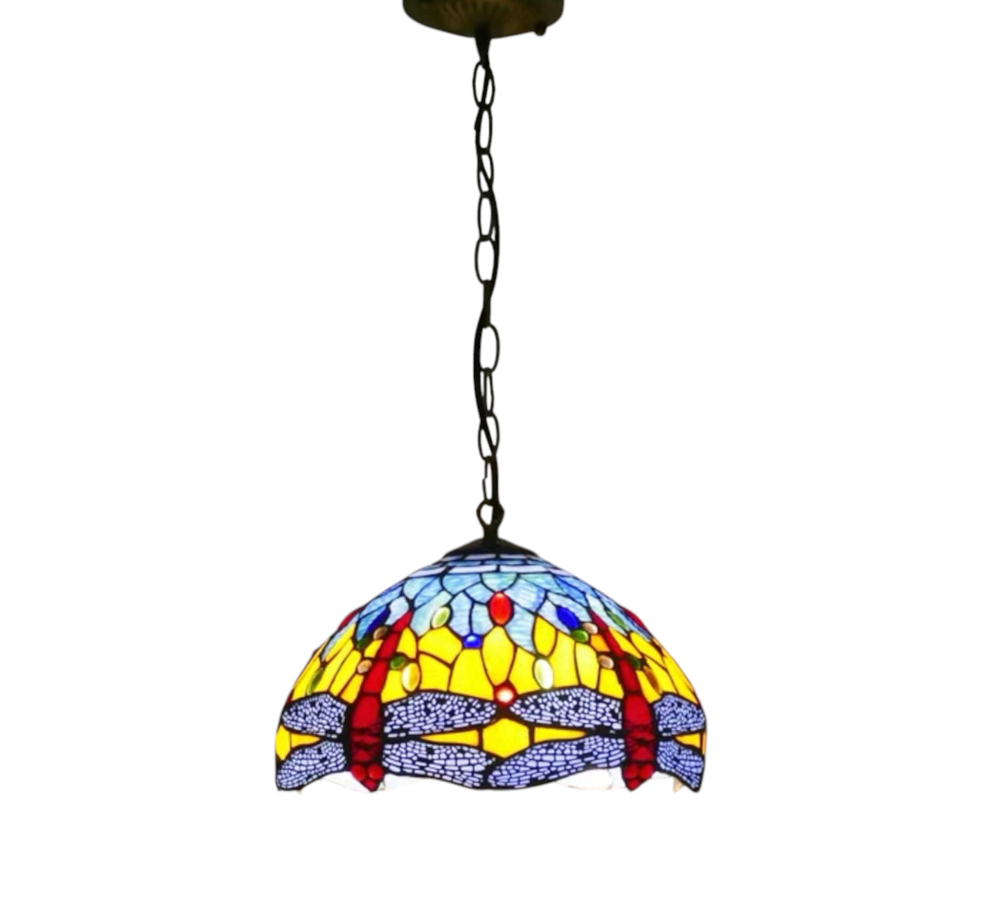 CDH 12" Tiffany Pendant Lamp 30cm shade (15037BC)