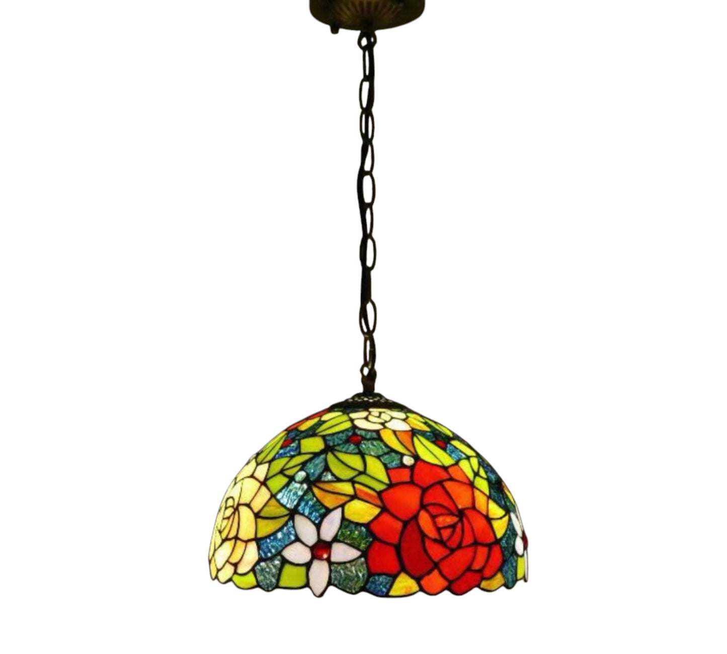 CDH 12" Tiffany Pendant Lamp 30cm shade (15013SC)