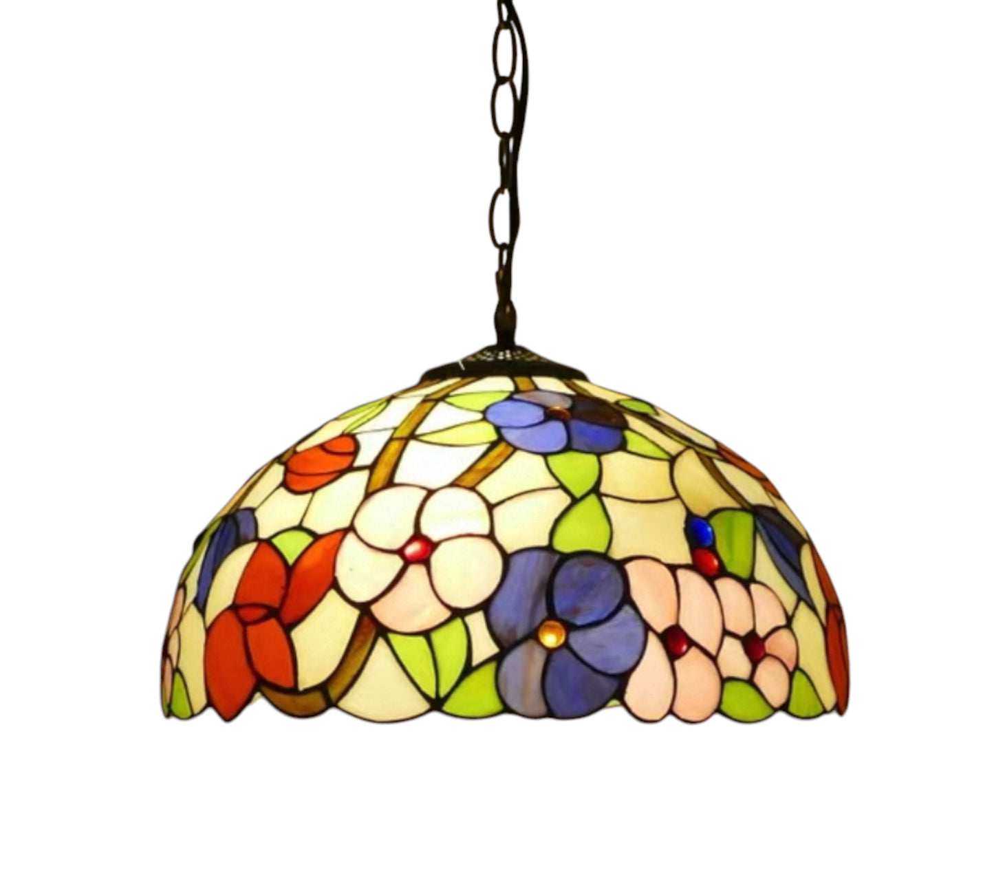 CDH 16" Tiffany Pendant Lamp 40cm shade (100002TLC)