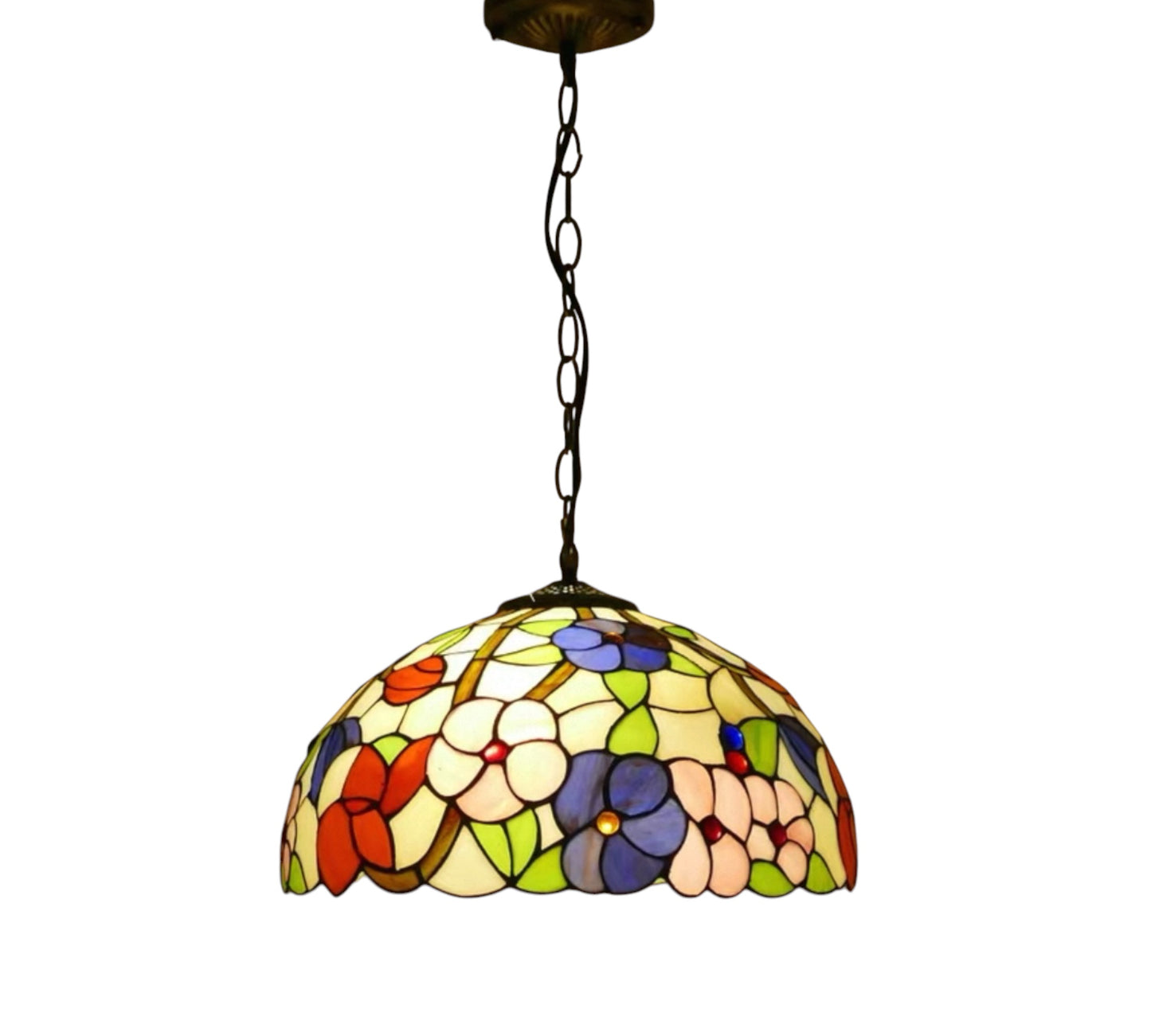 CDH 16" Tiffany Pendant Lamp 40cm shade (100002TLC)