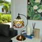 CDH Tiffany Table Lamp with 20cm Shade (12045M)