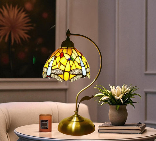 CDH Tiffany Table Lamp with 20cm Shade (15005M)