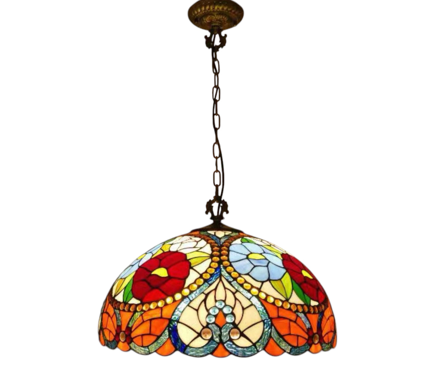 CDH 20" Tiffany Pendant Lamp 50cm shade (15030XC)