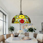 CDH 20" XLARGE Tiffany Pendant Lamp 50cm shade (15039XXLC)