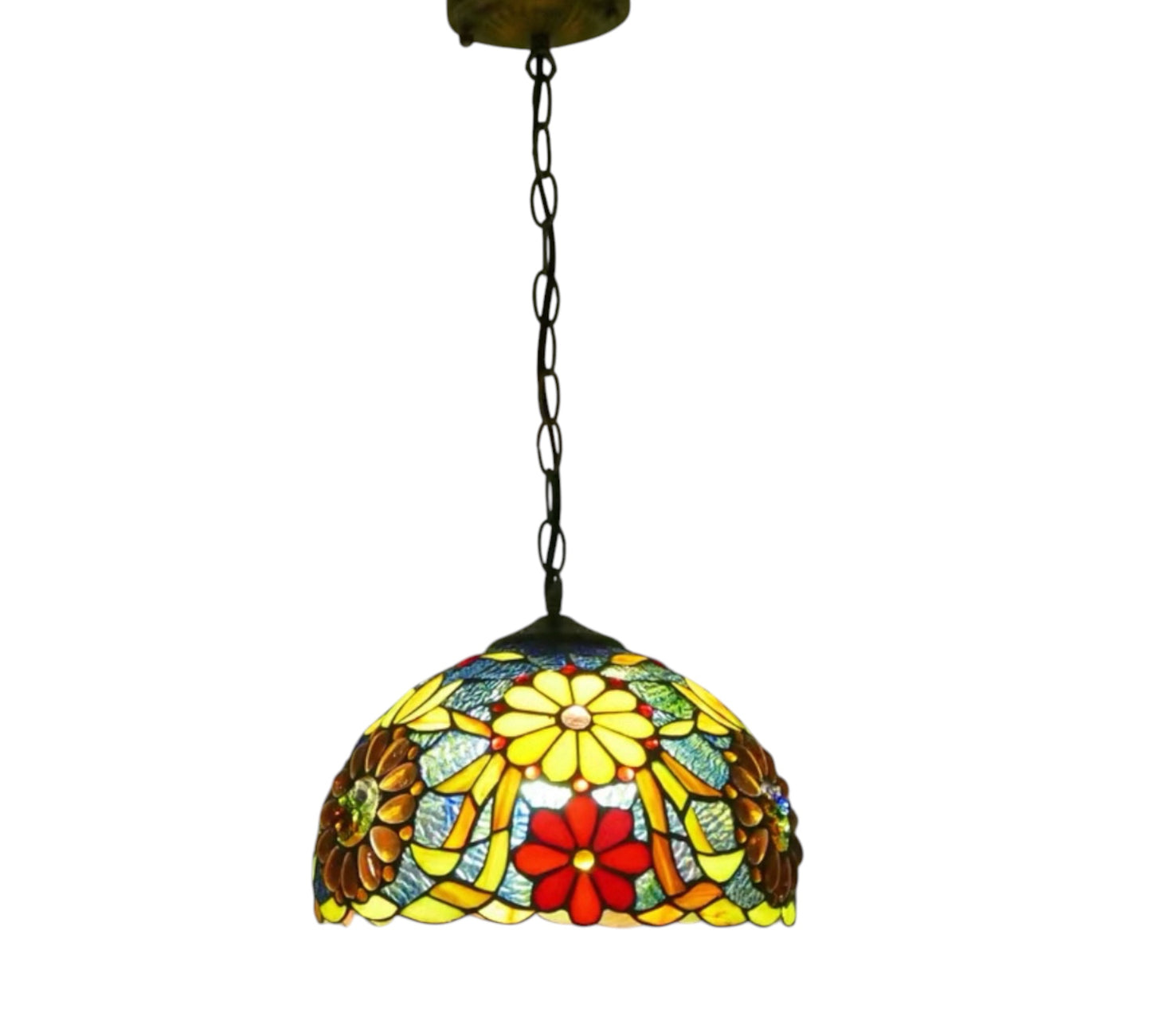 CDH 12" Tiffany Pendant Lamp 30cm shade (15039BC)