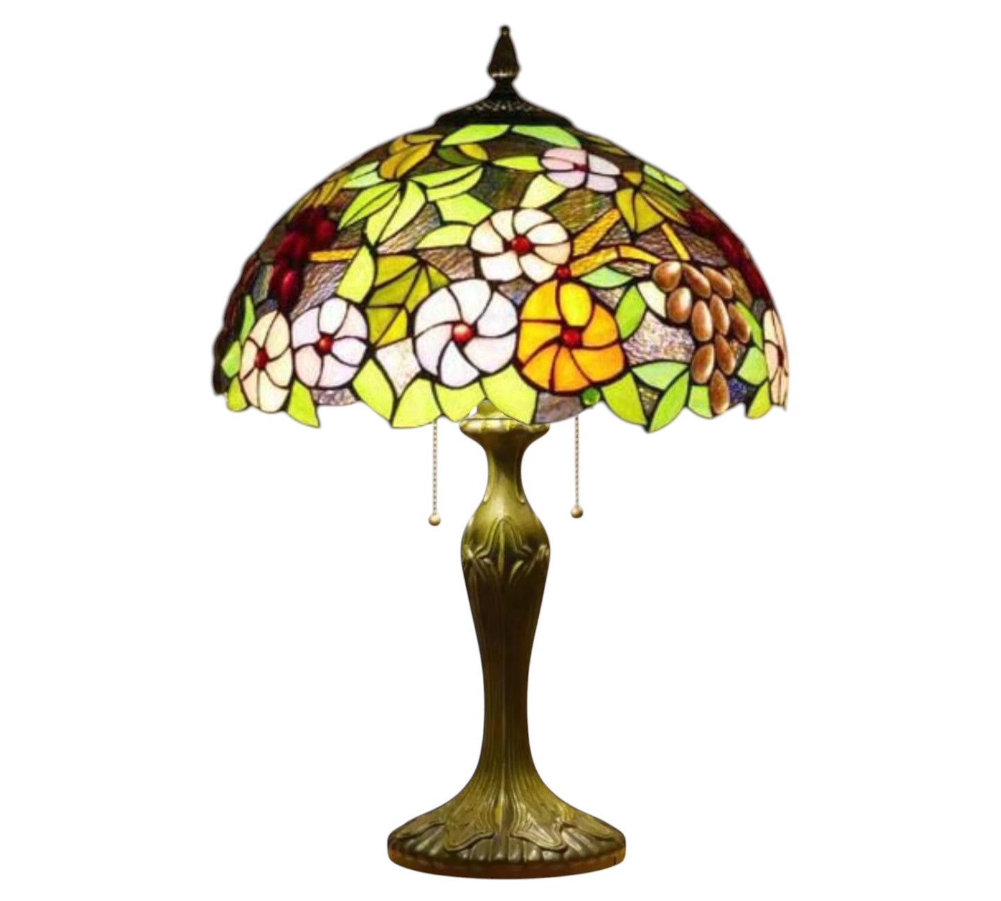 CDH 16" Tiffany Table Lamp 40cm Shade (16022)