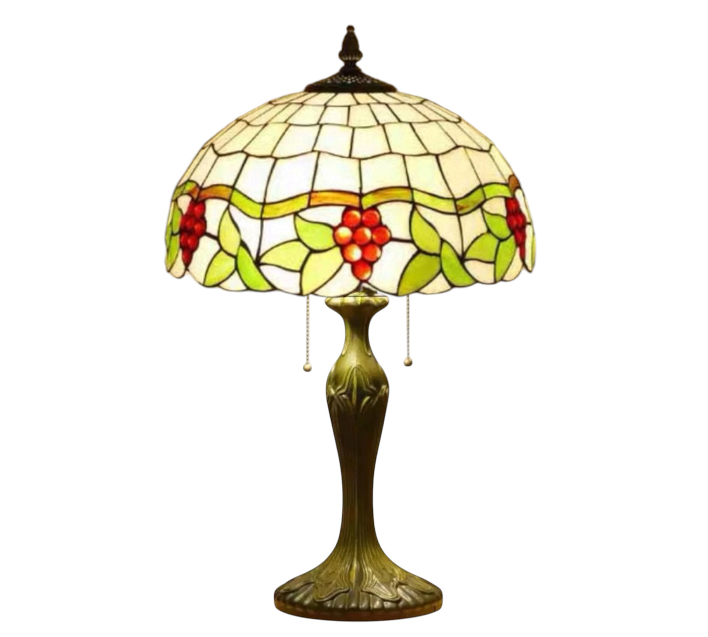 CDH 16" Tiffany Table Lamp 40cm Shade (12022L)