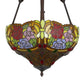 CDH 18" XLARGE Tiffany Upright Lamp 46cm shade (19006CR)