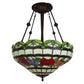 CDH 18" XLARGE Tiffany Upright Lamp 46cm shade (19012CR)