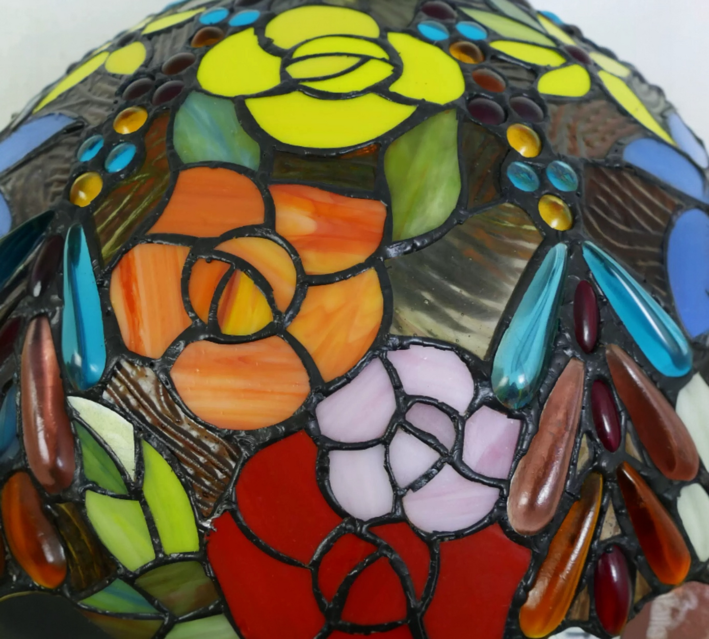 CDH 16" Tiffany Table Lamp 40cm Shade (15016D)