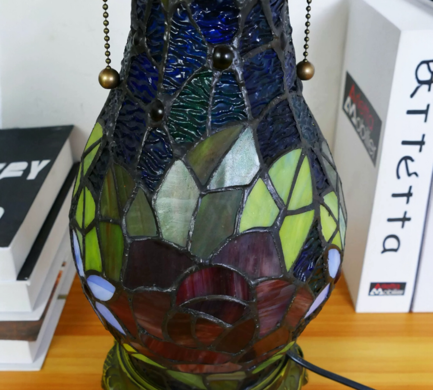 CDH 16" Tiffany Table Lamp 40cm Shade (15061D)