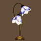CDH LARGR Water Lily Flower Style Tiffany Table Lamp (12034D)