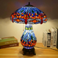 CDH 18" XLARGE Tiffany Mother-Daughter Vase Lamp 46cm Shade (19014D)