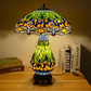 CDH 18" XLARGE Tiffany Mother-Daughter Vase Lamp 46cm Shade (19015D)