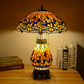 CDH 18" XLARGE Tiffany Mother-Daughter Vase Lamp 46cm Shade (19016D)